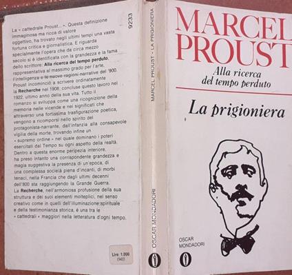 Alla ricerca del tempo perduto. La prigioniera - Marcel Proust - copertina
