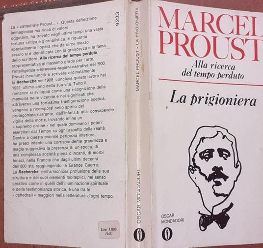Alla ricerca del tempo perduto. La prigioniera - Marcel Proust - copertina