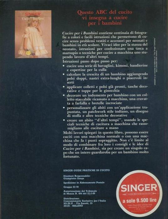 Singer. Guide pratiche di cucito. Cucire per i bambini - 2