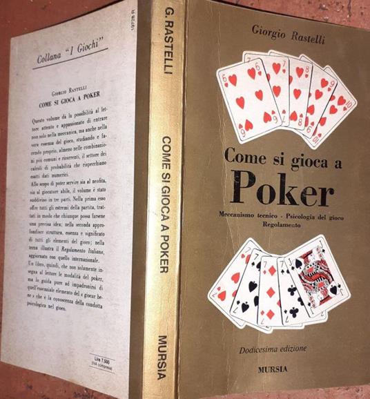 Come si gioca a poker - Giorgio Rastelli - copertina