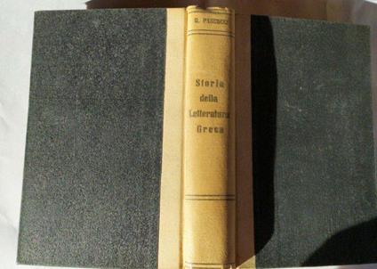 Storia della letteratura greca - Giovanni Pascucci - copertina