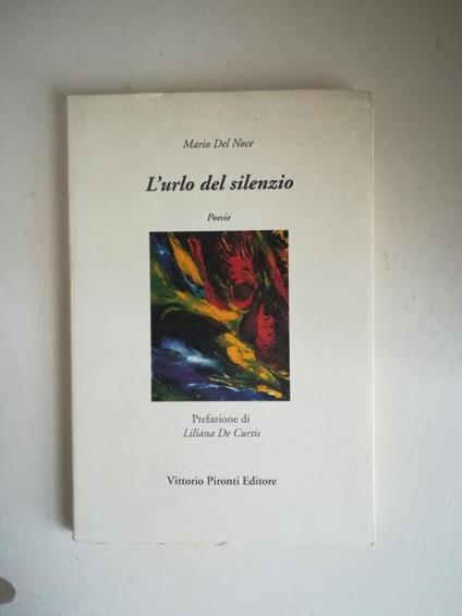L' urlo del silenzio - Mario Del Noce - copertina
