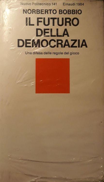 Il futuro della democrazia - Norberto Bobbio - copertina