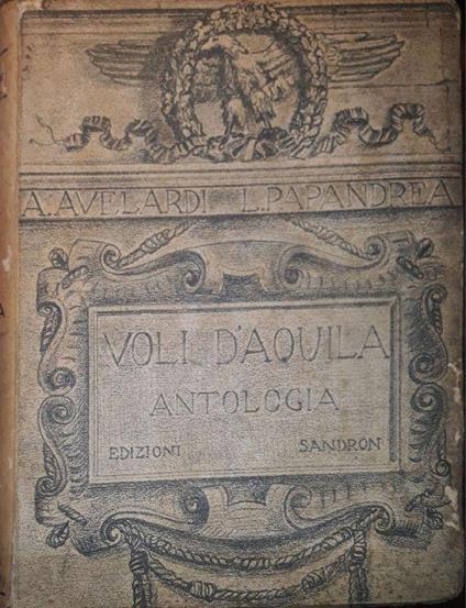Voli d'aquila: antologia per le scuole medie inferiori - copertina