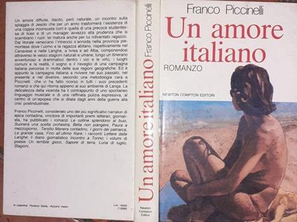 Un amore italiano - Franco Piccinelli - copertina