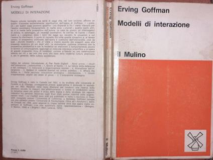 Modelli di interazione - Erving Goffman - copertina