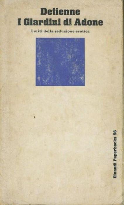 I giardini di Adone - Marcel Detienne - copertina