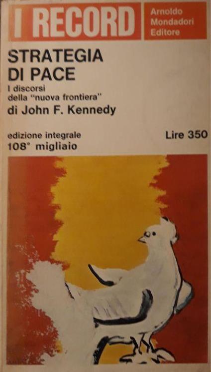Strategia di pace - John Fitzgerald Kennedy - copertina