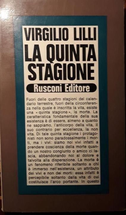 La quinta stagione - Virgilio Lilli - copertina
