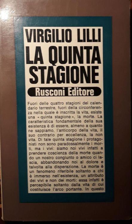 La quinta stagione - Virgilio Lilli - copertina