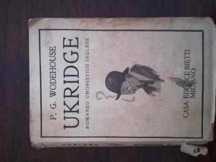 Ukridge - Pelham G. Wodehouse - copertina