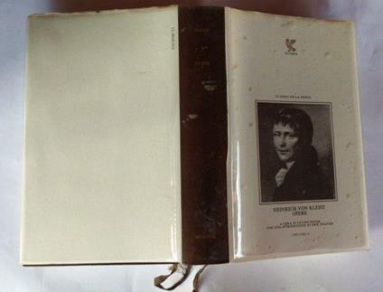 Heinrich Von Kleist Opere Volume I - Ervino Pocar - copertina