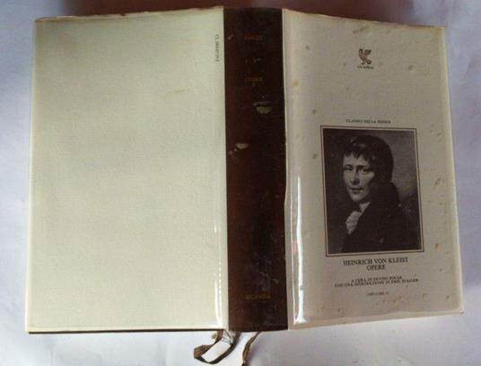 Heinrich Von Kleist Opere Volume I - Ervino Pocar - copertina
