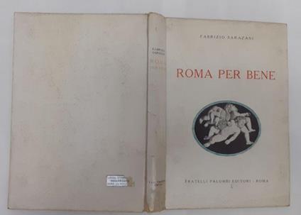 Roma per bene - Fabrizio Sarazani - copertina