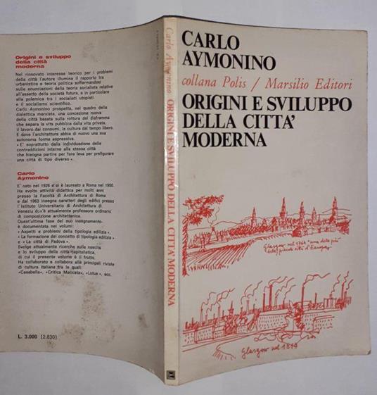 Origini e sviluppo della citta' moderna - Carlo Aymonino - copertina