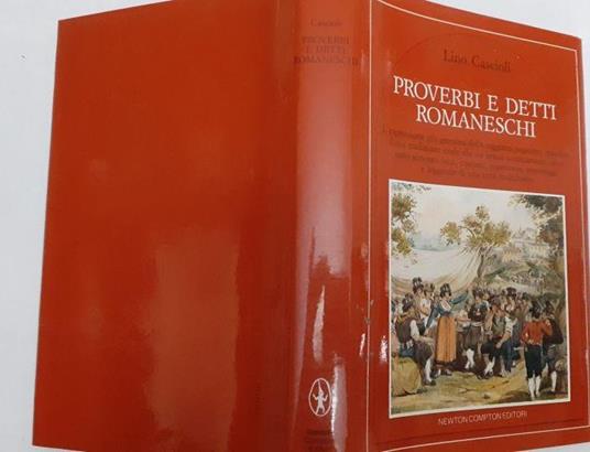 Proverbi e detti romaneschi - Lino Cascioli - copertina