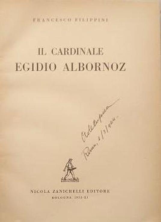 Il cardinale Egidio Albornoz - Francesco Filippini - copertina