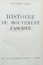 Histoire du mouvement fasciste