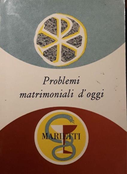 Problemi matrimoniali d'oggi - copertina