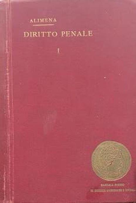Principii di Diritto Penale, volume I - copertina