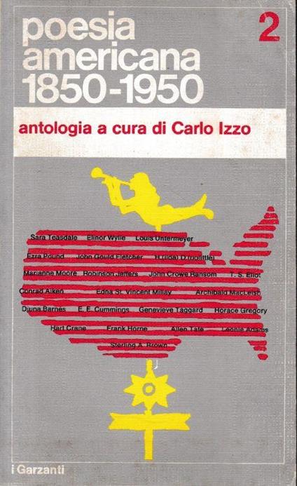 Poesia americana 1850-1950. Vol. secondo - Carlo Izzo - copertina