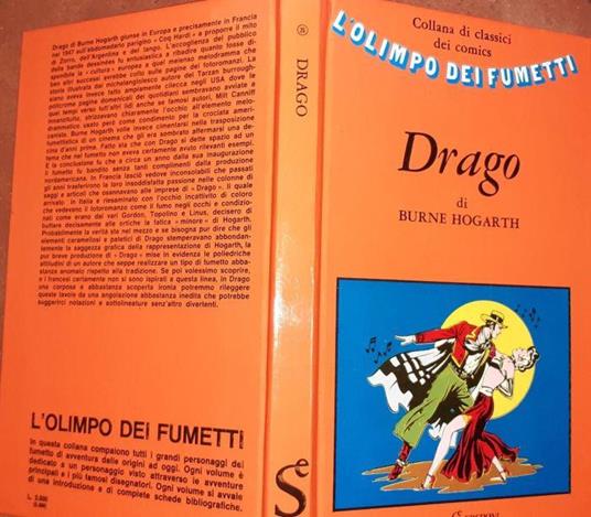 Drago - Burne Hogarth - copertina