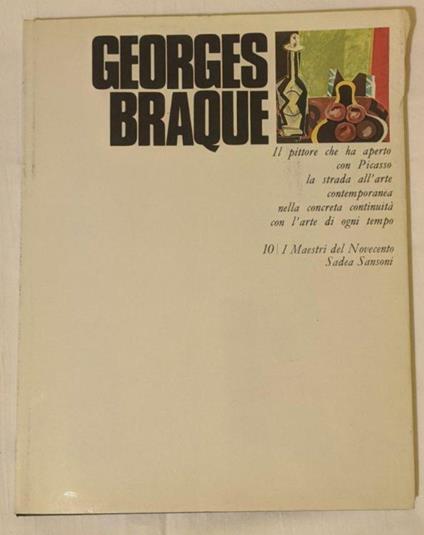 I maestri del Novecento: Georges Braque - Lara Vinca Masini - copertina