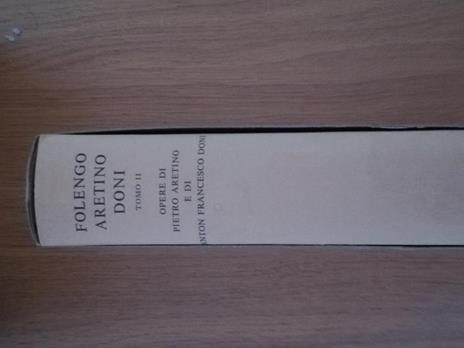 Folengo Aretino Doni Tomi I e II - 2