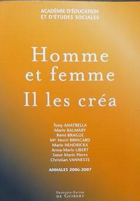 Homme et femme il les créa - copertina