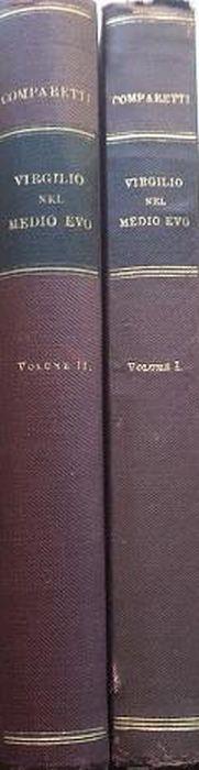 Virgilio nel Medio Evo.Volumi I e II - Domenico Comparetti - copertina