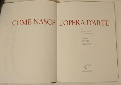 Come nasce l'opera d'arte - 2
