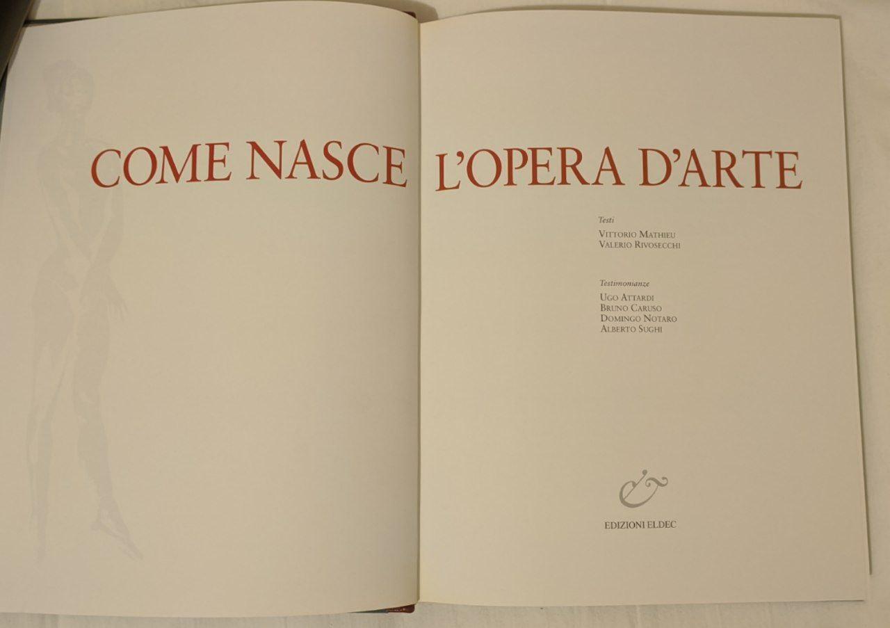 Come nasce l'opera d'arte