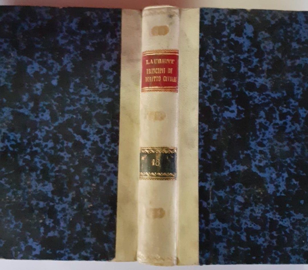 Principi di diritto civile Volume XVIII