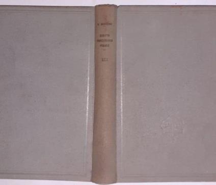 Trattato di diritto processuale penale italiano secondo il nuovo codice Volume III - Vincenzo Manzini - copertina