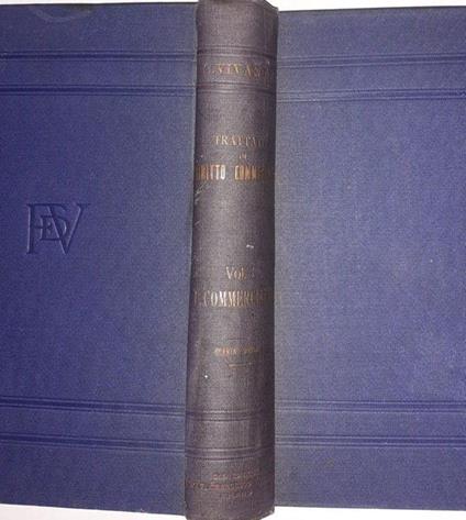 Trattato di diritto commerciale Volume I. I commercianti - Cesare Vivante - copertina