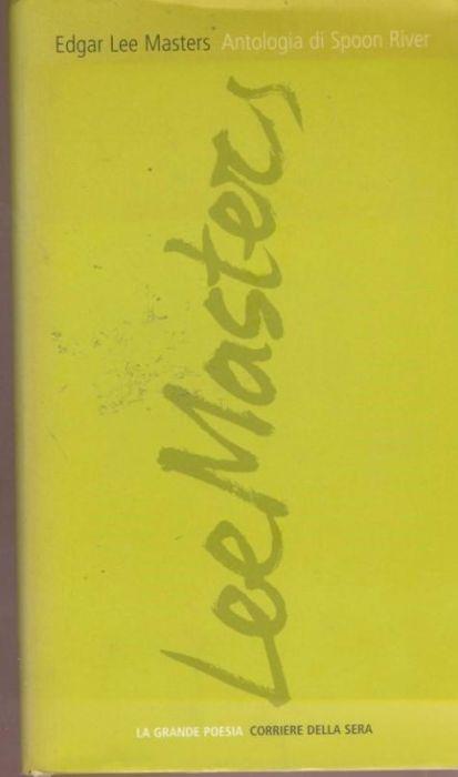 Antologia di Spoon River - Edgar Lee Masters - copertina