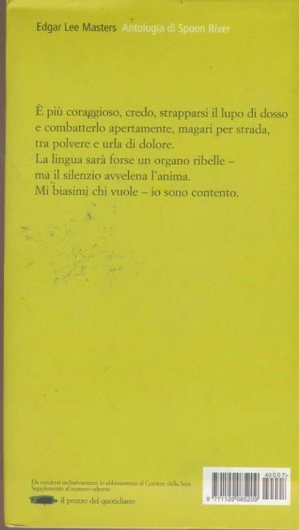 Antologia di Spoon River - Edgar Lee Masters - 2