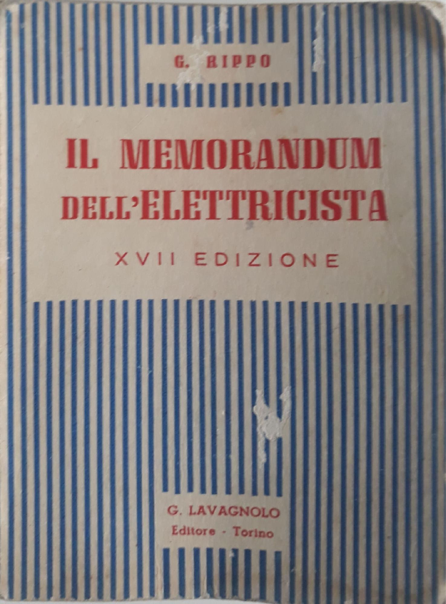 Il memorandum dell'elettricista