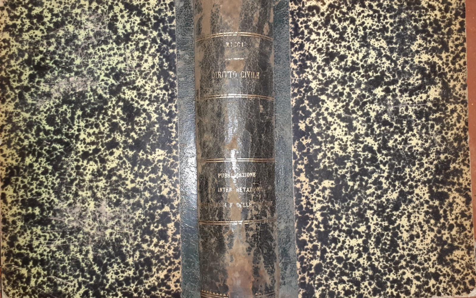 Corso teorico pratico di diritto civile Volume I