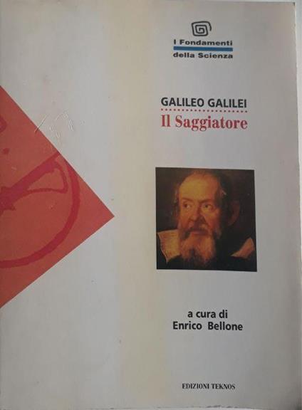 Galileo Galilei: Il Saggiatore - copertina