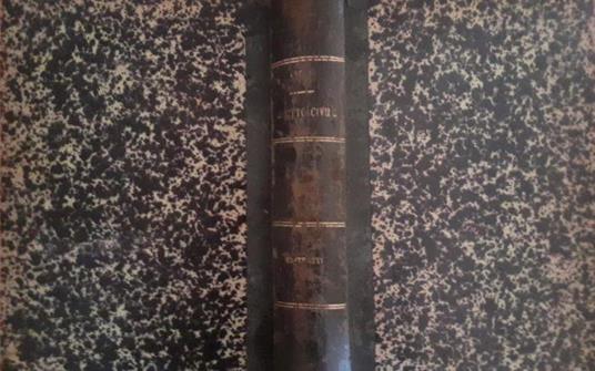 Corso teorico pratico di diritto civile Volume VIII - Francesco Ricci - copertina