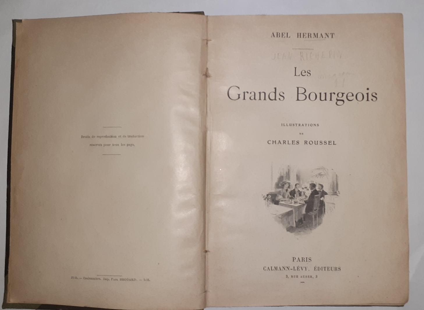 Les grands Bourgeois
