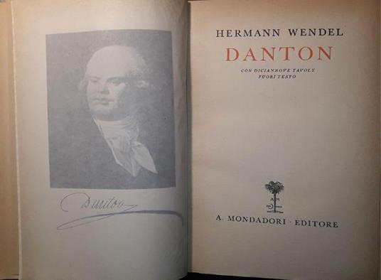 Danton - Hermann Wendel - copertina