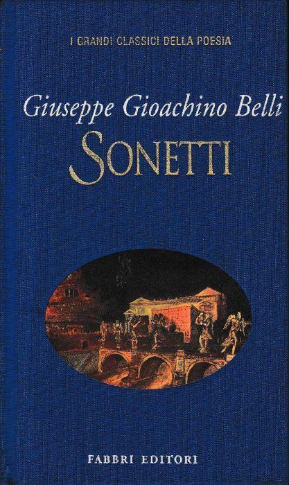 Sonetti - Giuseppe Gioachino Belli - copertina