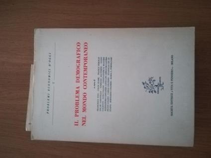 Il problema demografico nel mondo contemporaneo - copertina