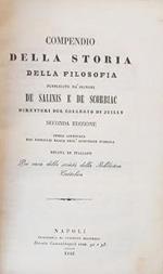 Compendio della storia della filosofia