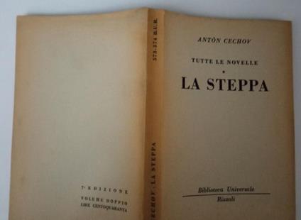 Tutte le novelle. La steppa I - Anton Cechov - copertina