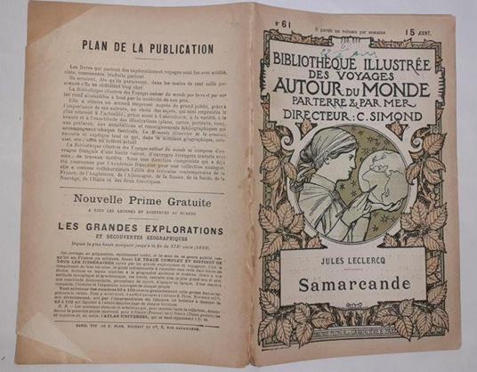Samarcande - Jules Leclercq - copertina