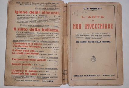 L' arte di non invecchiare - copertina