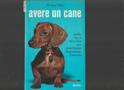 Avere Un Cane - Fernand Méry - copertina